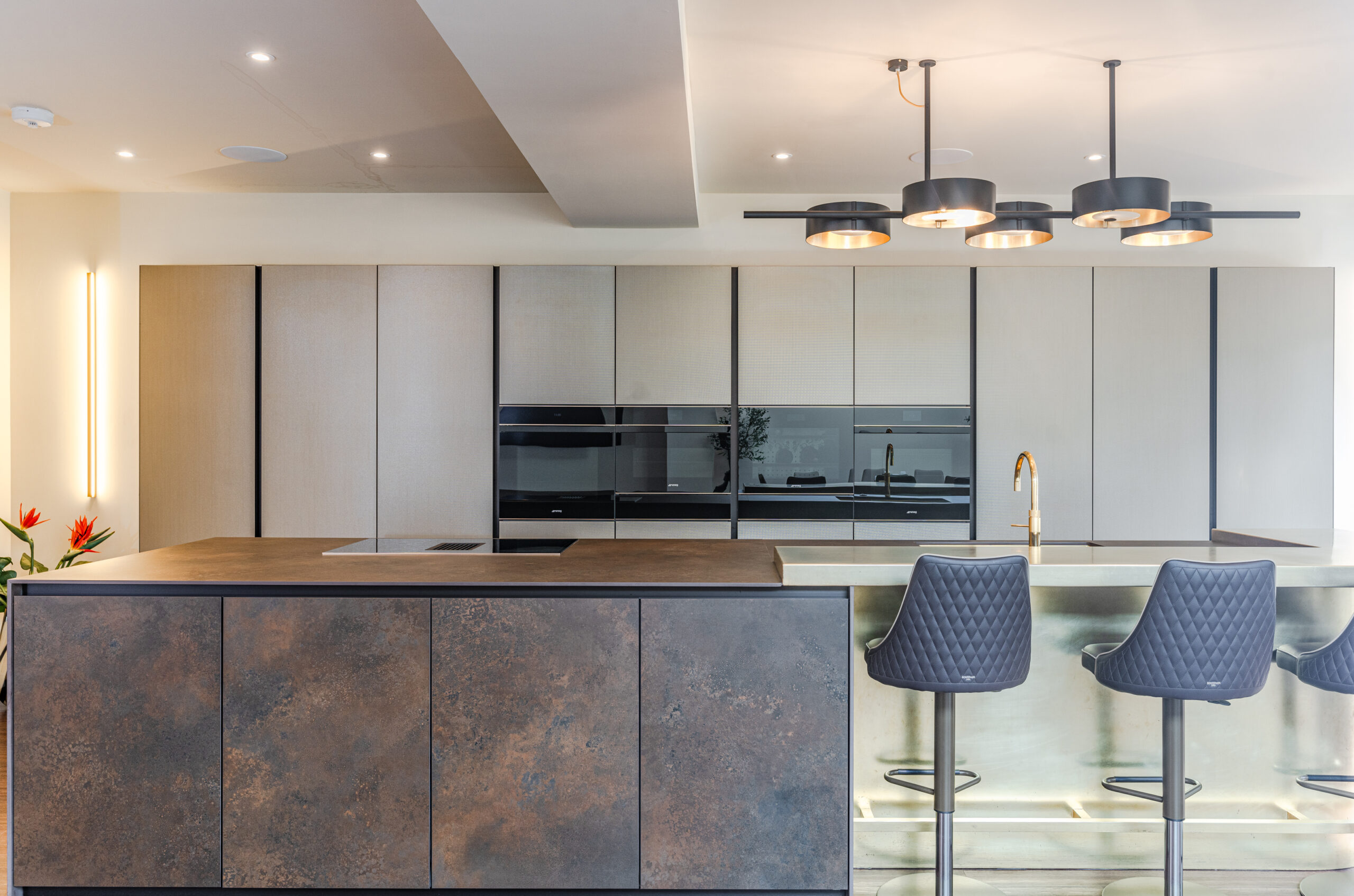 Modern kitchen extension work completed